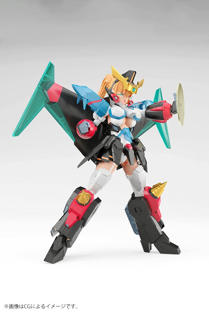 Kotobukiya The King of Braves GaoGaiGar Plastic Model Kit Cross Frame Girl "Gaofighgar"-Kotobukiya-Ace Cards & Collectibles