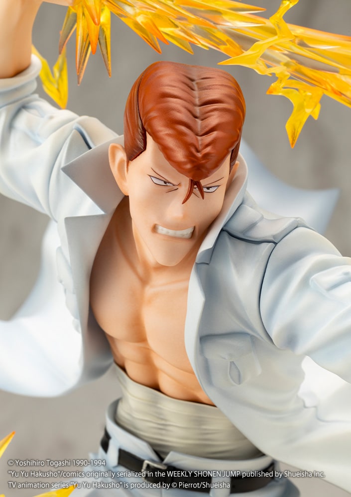Kotobukiya YuYu Hakusho ARTFX J "Kazuma Kuwabara" (Ver.2)-Kotobukiya-Ace Cards & Collectibles