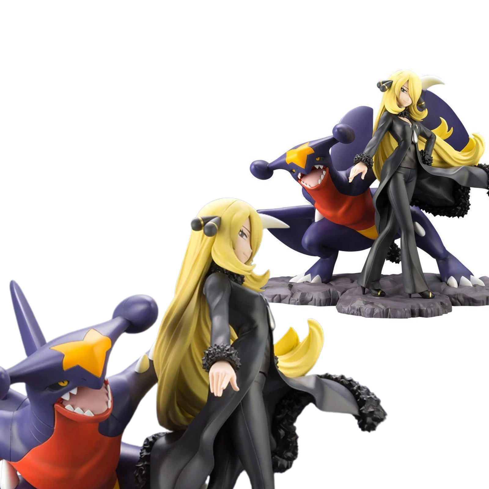 Pokémon Shirona with Gaburias ARTFX J Statue (Cynthia with Garchomp)-Kotobukiya-Ace Cards & Collectibles