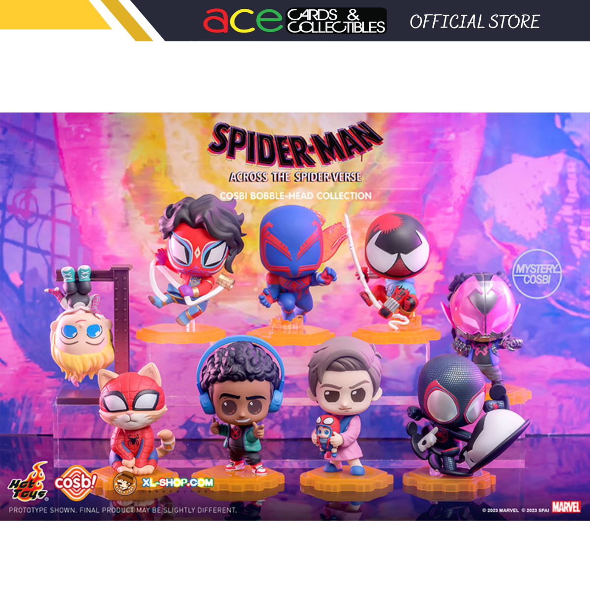 Spider-Man: Across The Spider-Verse Cosbi Bobble-Head Collection Series 2-Single Box (Random)-Marvel Comics-Ace Cards &amp; Collectibles