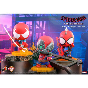 Spider-Man: Across The Spider-Verse Cosbi Bobble-Head Collection-Single Box (Random)-Marvel Comics-Ace Cards &amp; Collectibles