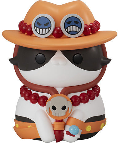 One Piece: Nyanto! Mega Cat Project The Big Nyan Piece Series-Portgas D. Ace-MegaHouse-Ace Cards &amp; Collectibles