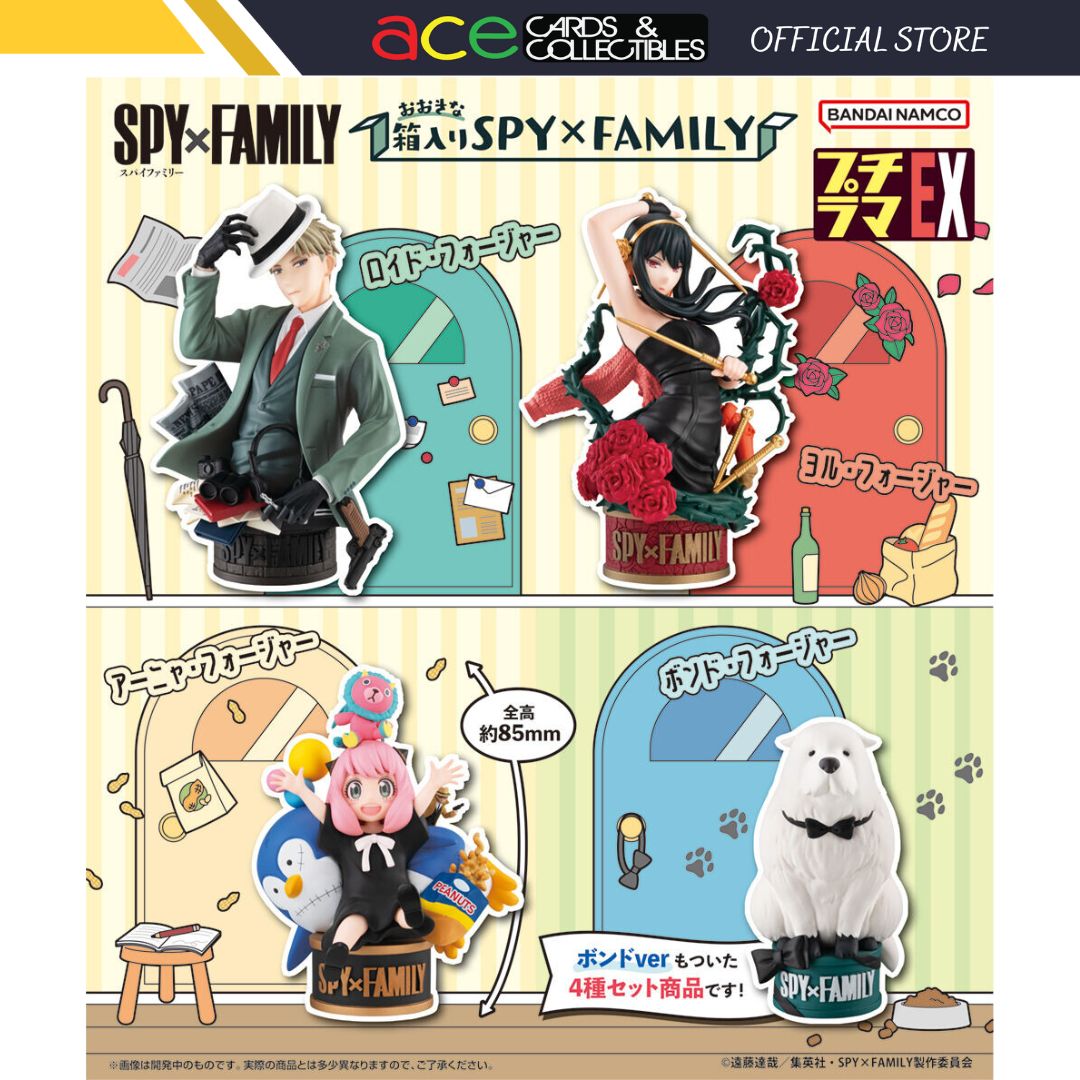 Spy x Family: Petitrama Series EX "Spy x Family in the Big Box Set" (With Bond Forger)-MegaHouse-Ace Cards & Collectibles