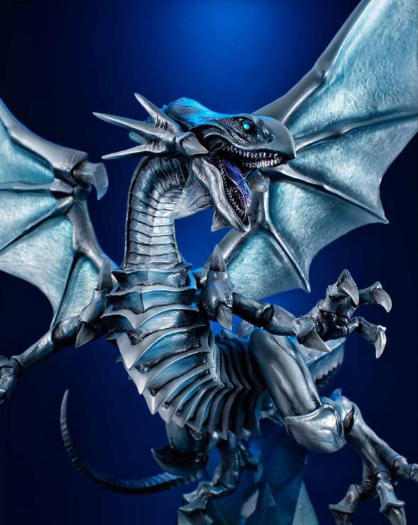 Yu-Gi-Oh! Duel Monsters Art Works Monsters Figurine Blue Eyes White Dragon Holographic Edition-MegaHouse-Ace Cards & Collectibles