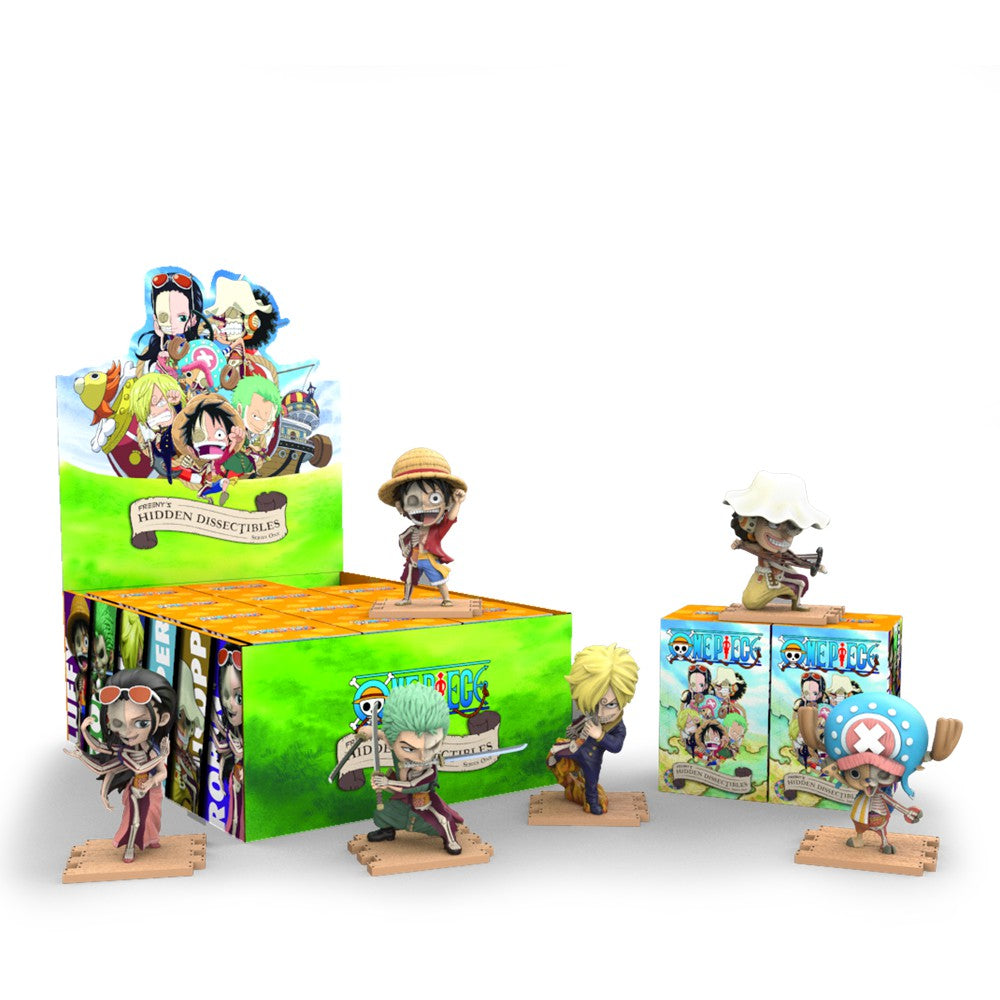 Mighty Jaxx x Freeny&#39;s Hidden Dissectibles One Piece Series 1-Display Box (12pcs)-Mighty Jaxx-Ace Cards &amp; Collectibles