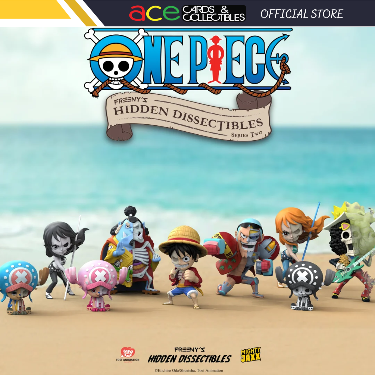 Mighty Jaxx x Freeny's Hidden Dissectibles One Piece Series 2-Single Box (Random)-Mighty Jaxx-Ace Cards & Collectibles