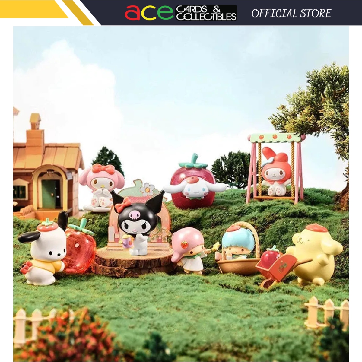 Miniso x Sanrio Characters Strawberry Farm Series-Single Box (Random)-Miniso-Ace Cards & Collectibles