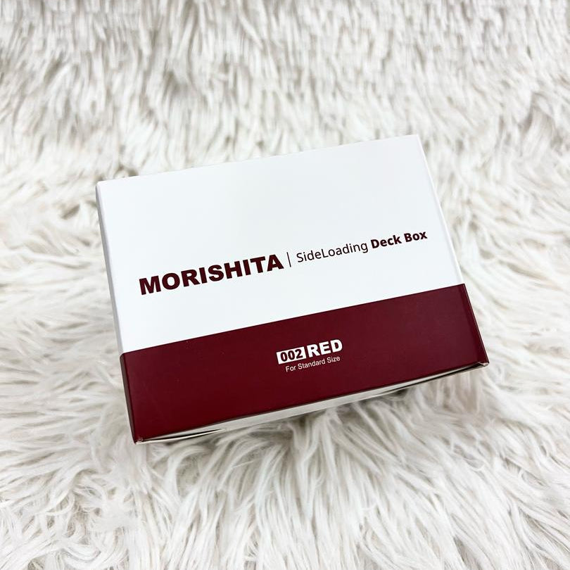 Morishita Premium Side-loading Trading Card Deck Box-Black-Morishita-Ace Cards & Collectibles