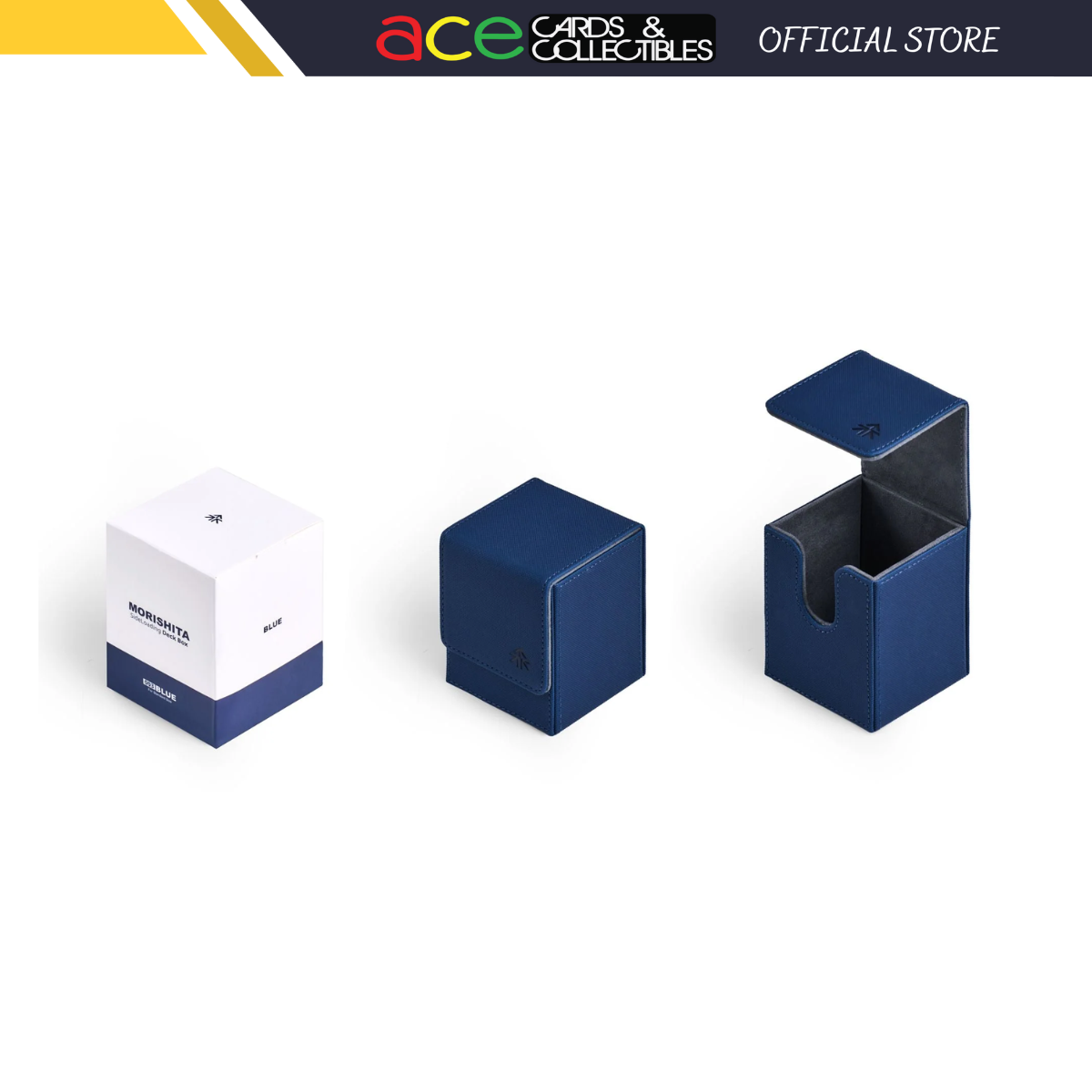 Morishita Premium Top-loading Trading Card Deck Box-Black-Morishita-Ace Cards & Collectibles