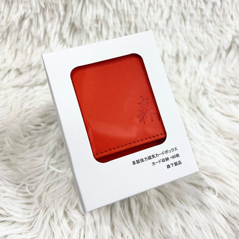 Morishita Premium Top-loading Trading Card Deck Box-Orange-Morishita-Ace Cards & Collectibles