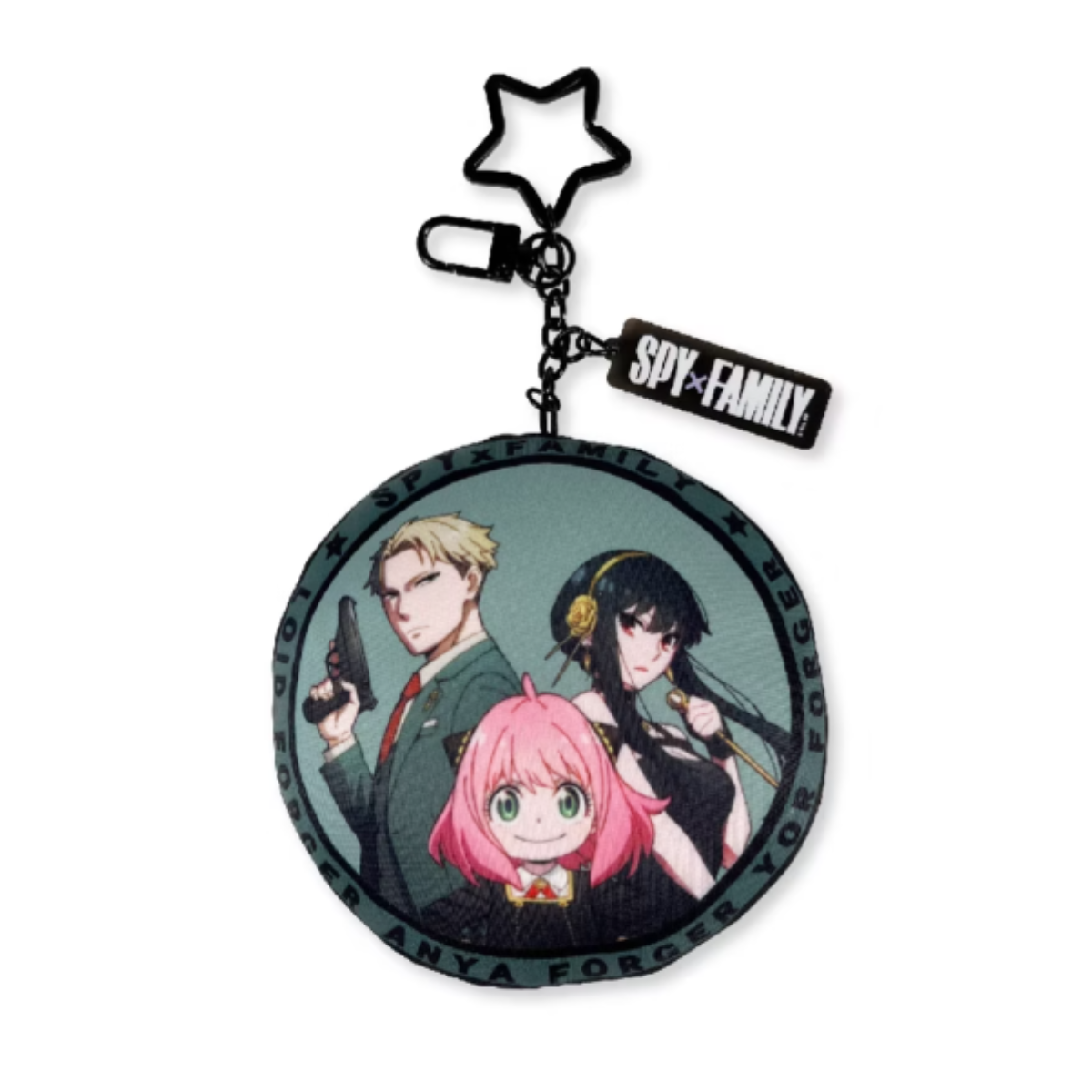 Spy x Family Cushion Keychain-Muse-Ace Cards & Collectibles