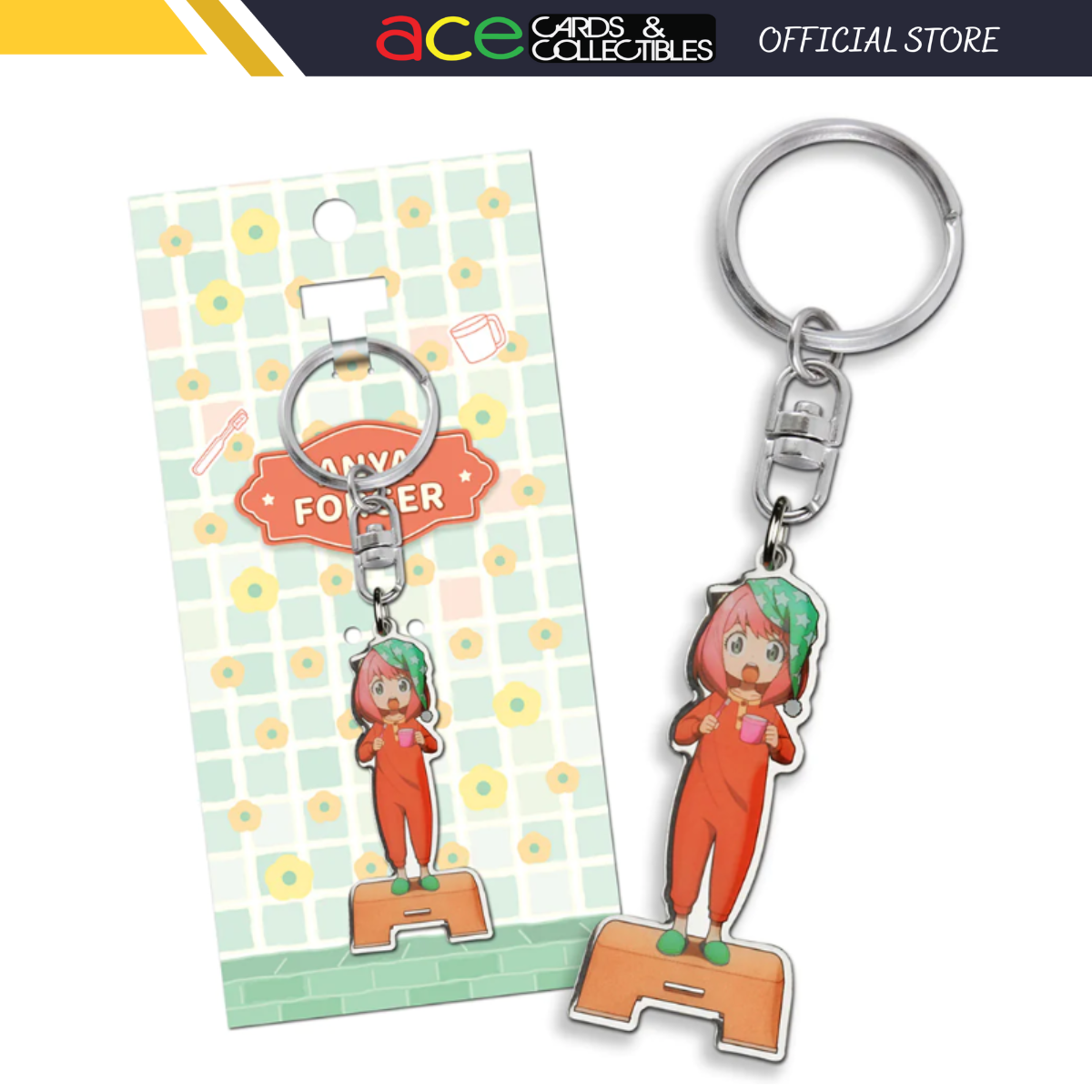 Spy x Family Type A Keychain "Anya Forger"-Muse-Ace Cards & Collectibles