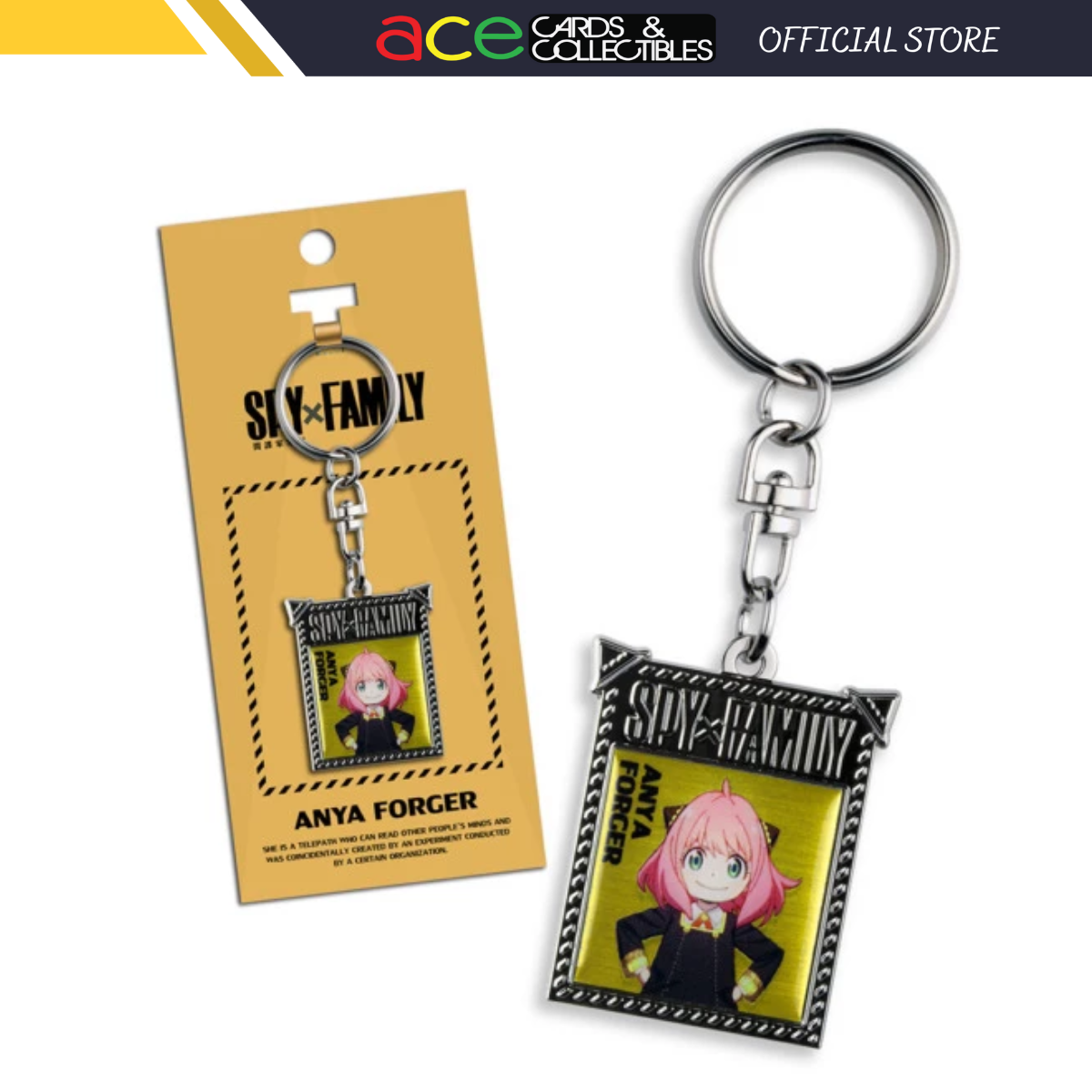 Spy x Family Type C Keychain "Anya Forger"-Muse-Ace Cards & Collectibles