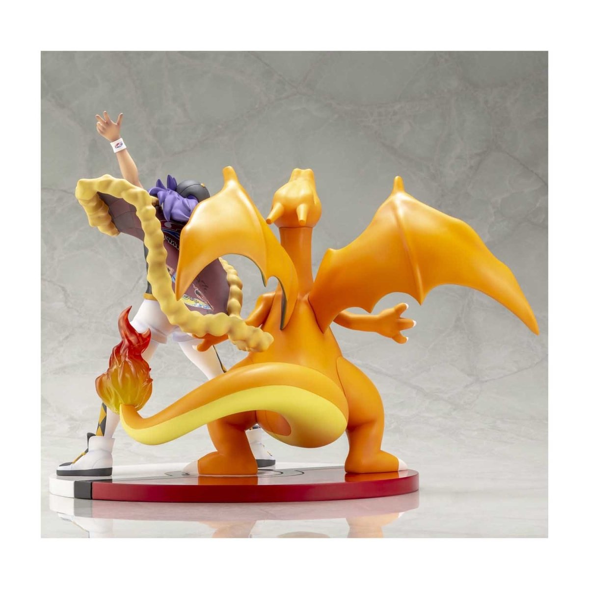Pokémon Kotobukiya Figure "Leon & Charizard"-Pokemon Centre-Ace Cards & Collectibles