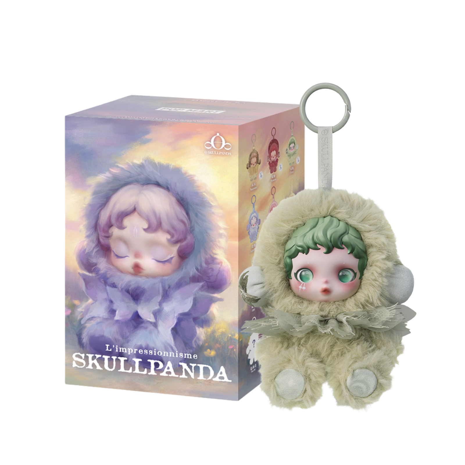 POP MART SKULLPANDA L'impressionnisme Series Plush Doll-Single Box (Random)-Pop Mart-Ace Cards & Collectibles