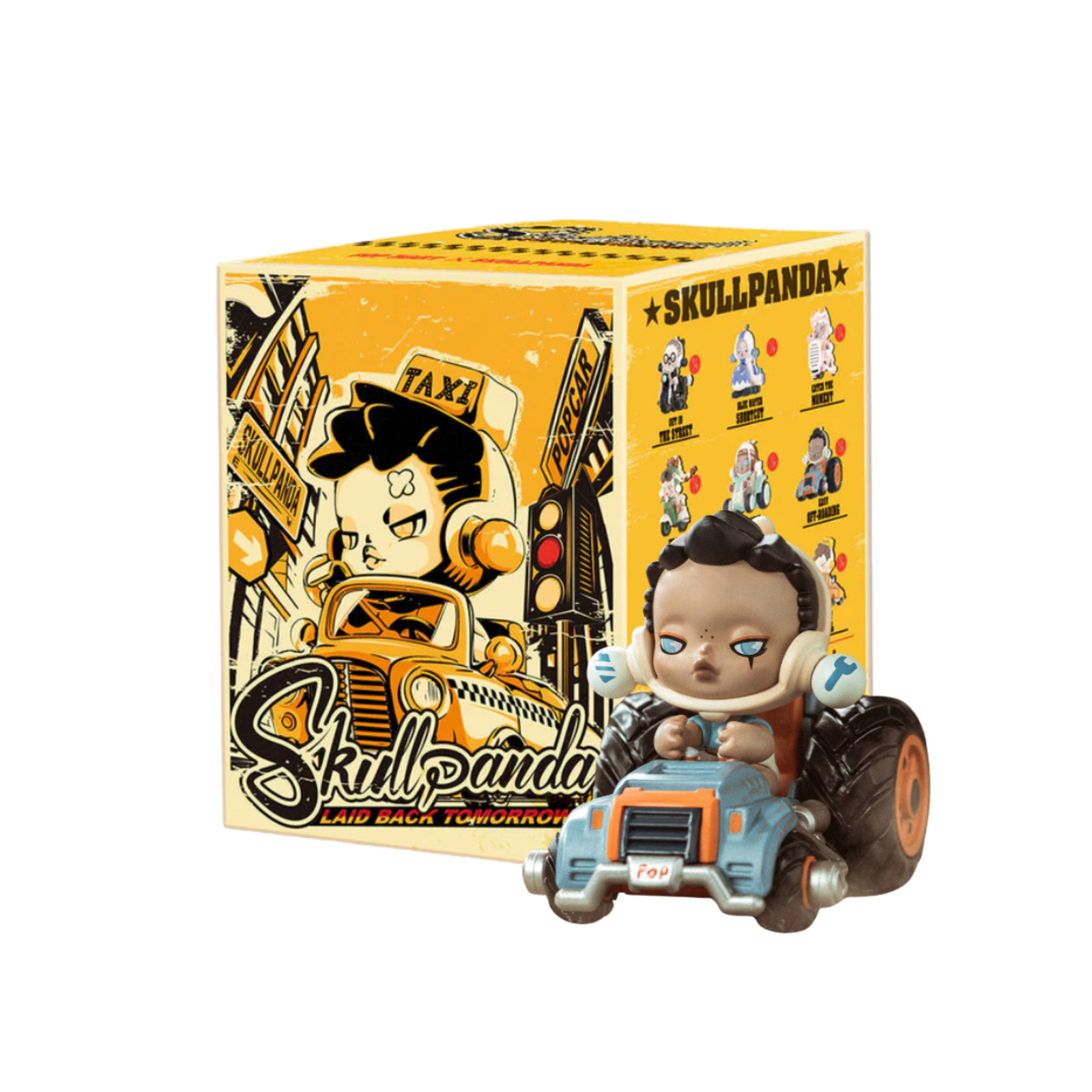 POP MART Skull Panda Laid Back Tomorrow Series-Single Box (Random)-Pop Mart-Ace Cards & Collectibles