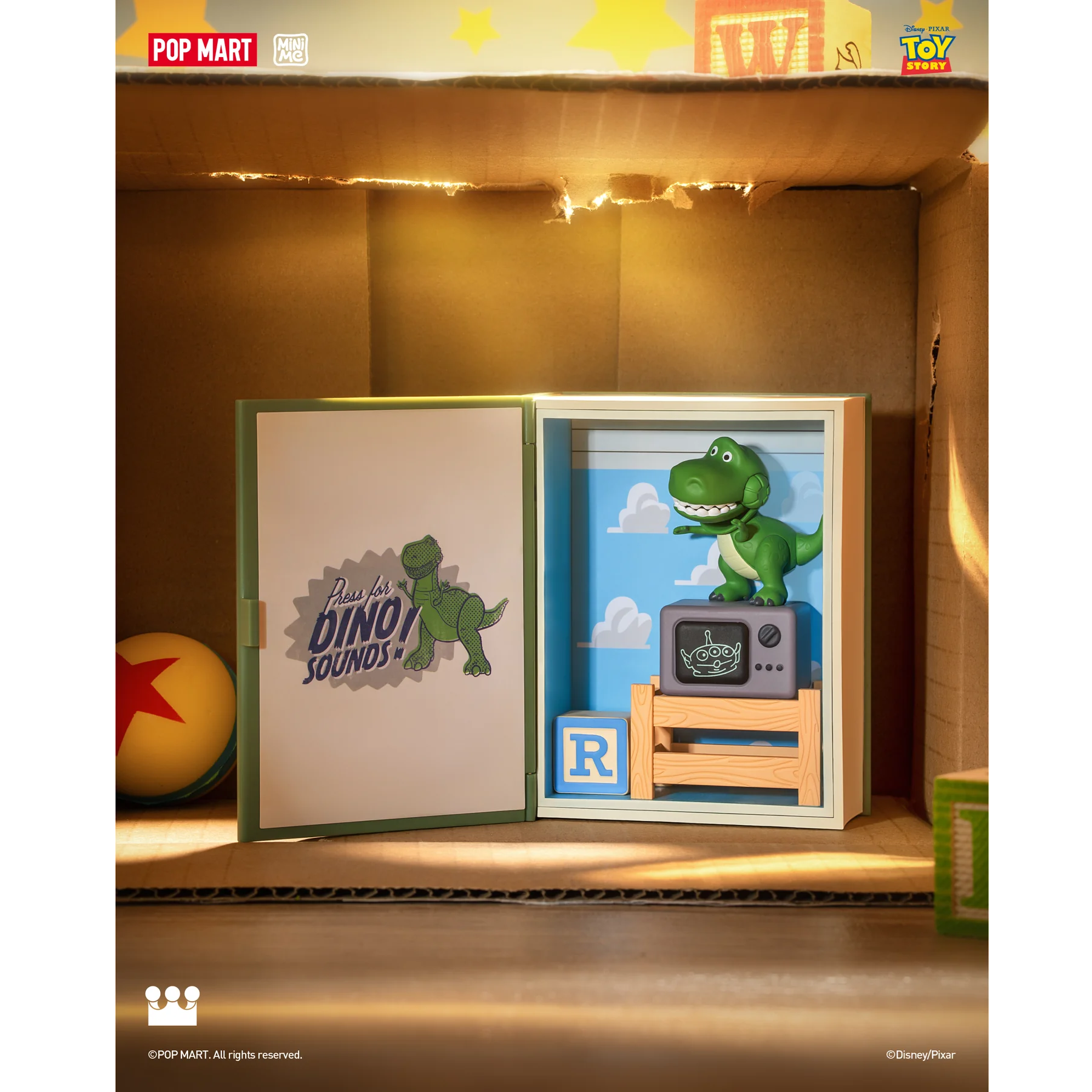 POP MART Toy Story: Andy's Room Series Scene Sets-Display Box (8pcs)-Pop Mart-Ace Cards & Collectibles