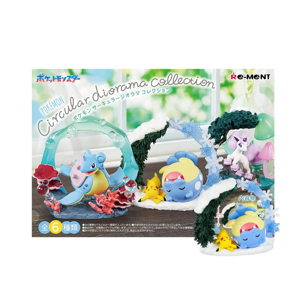 Re-Ment Pokemon Circular Diorama Collection - Ace Cards Sdn Bhd