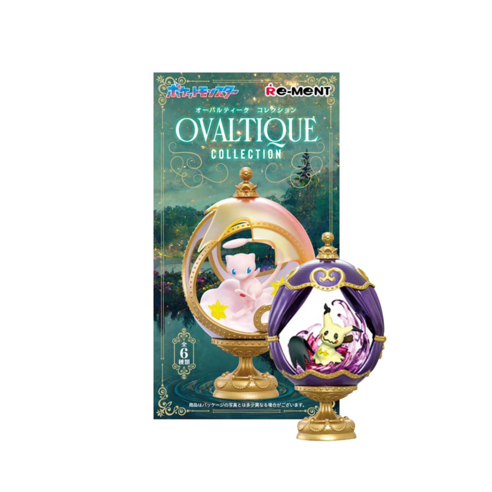 Re-Ment Pokemon Ovaltique Collection-Single Box-Re-Ment-Ace Cards & Collectibles