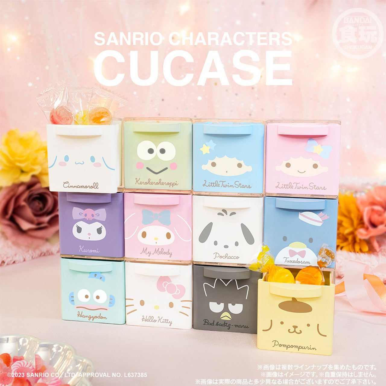 Sanrio Charaters Cucase Collection-Single Box (Random)-Re-Ment-Ace Cards & Collectibles