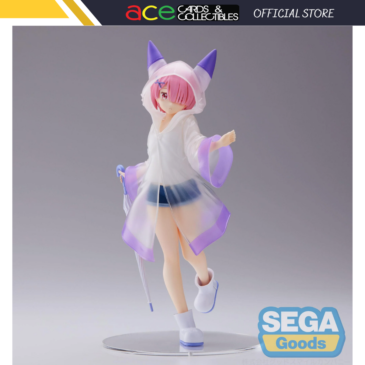 Re: Zero Starting Life in Another World Luminasta Figure "Ram" (Day After The Rain)-Sega-Ace Cards & Collectibles