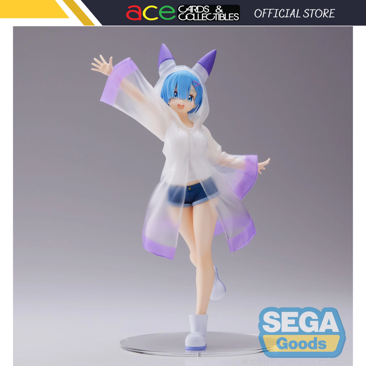 Re: Zero Starting Life in Another World Luminasta Figure "Rem" (Day After The Rain)-Sega-Ace Cards & Collectibles