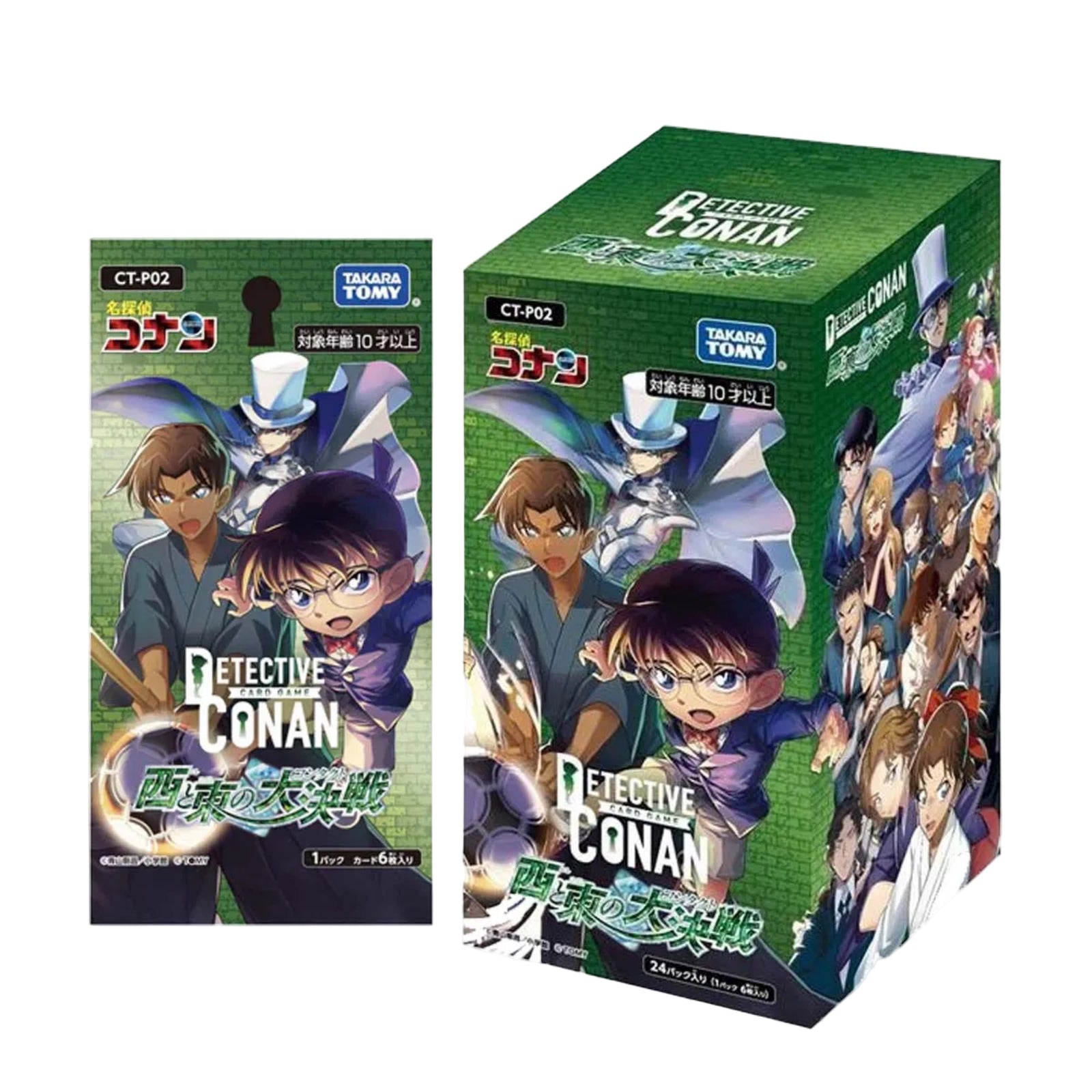 Detective Conan TCG Booster "Great Battle Between West and East" (Japanese)-Single Pack (Random)-Takara Tomy-Ace Cards & Collectibles