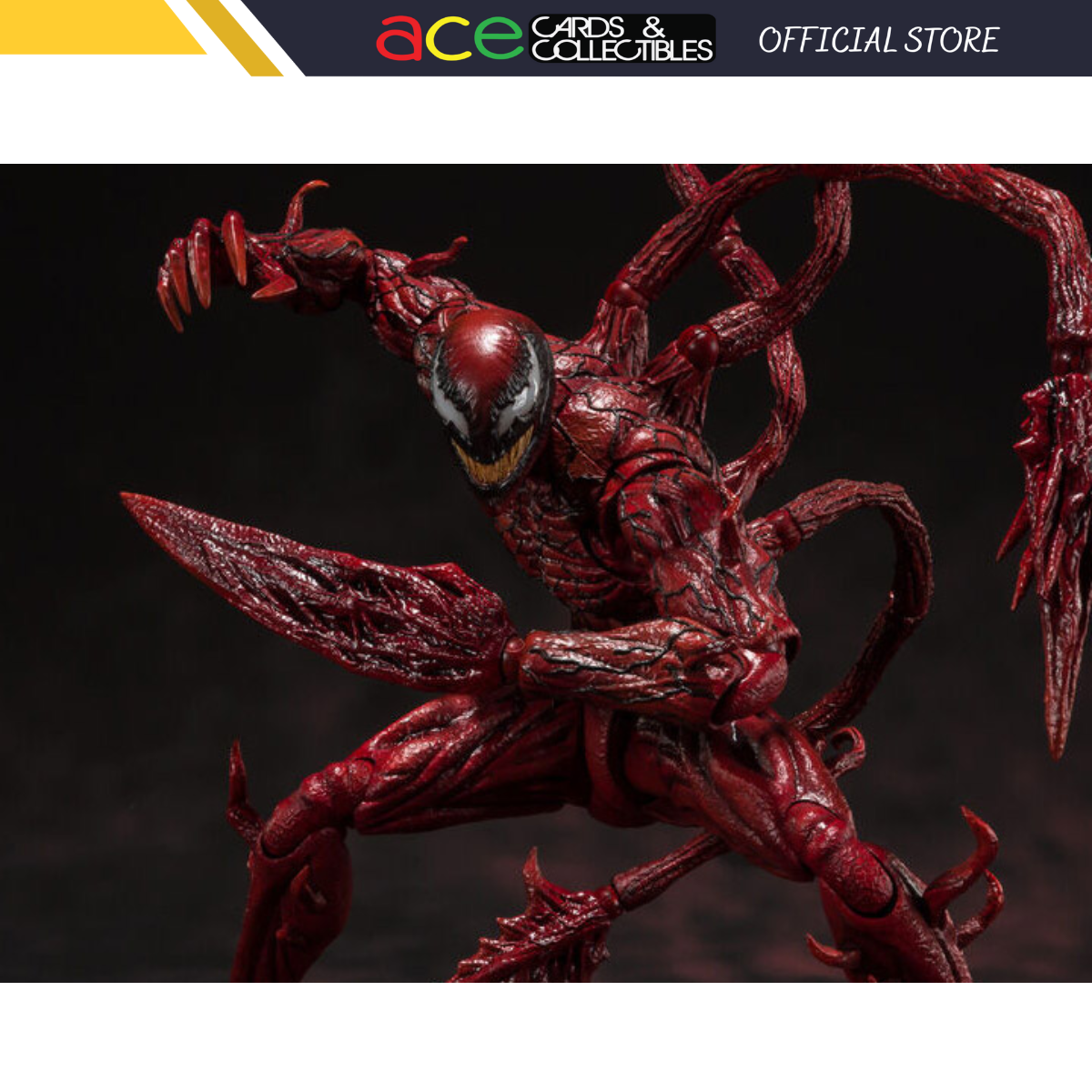 Marvel Venom S.H Figuarts "Carnage"-Tamashii-Ace Cards & Collectibles