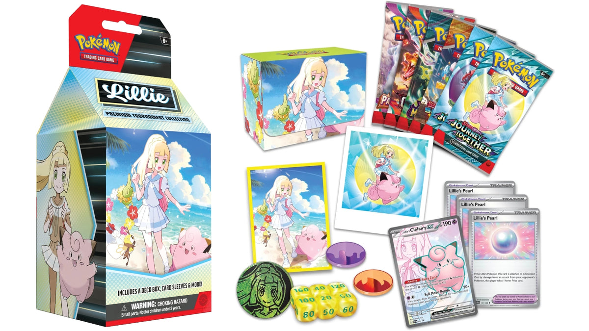 Pokemon TCG: April Premium Tournament Collection "Lilie"-The Pokémon Company International-Ace Cards & Collectibles