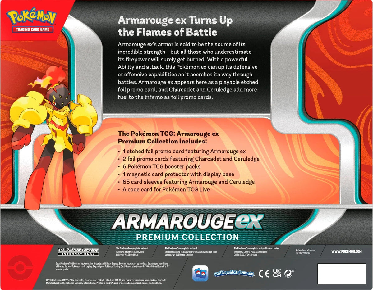 Pokemon TCG: Armarouge EX Premium Collection Box-The Pokémon Company International-Ace Cards &amp; Collectibles