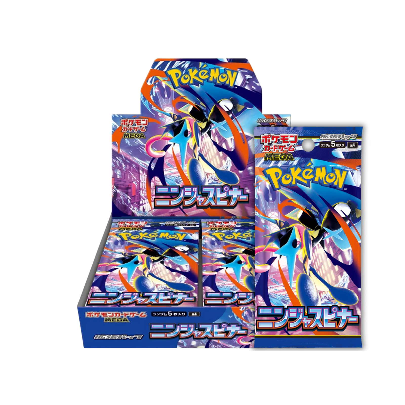 Pokemon TCG : MEGA Expansion Ninja Spinner M4 (Japanese)-Single Pack-The Pokémon Company International-Ace Cards & Collectibles