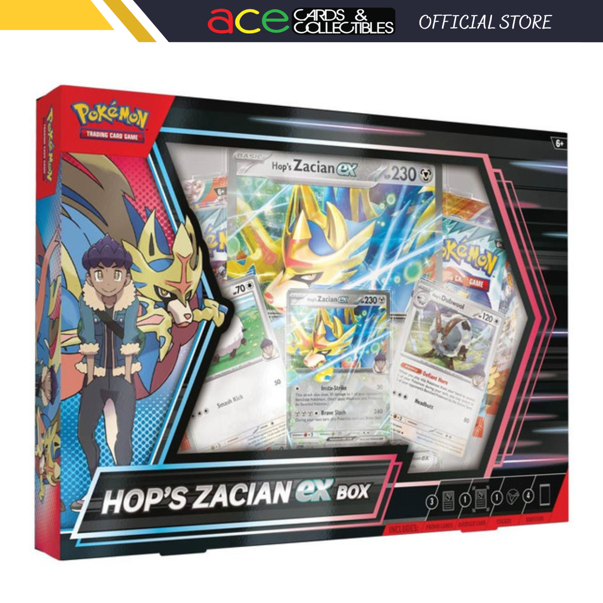 Pokemon TCG: March 2025 Hop’s Zacian EX Box-The Pokémon Company International-Ace Cards & Collectibles