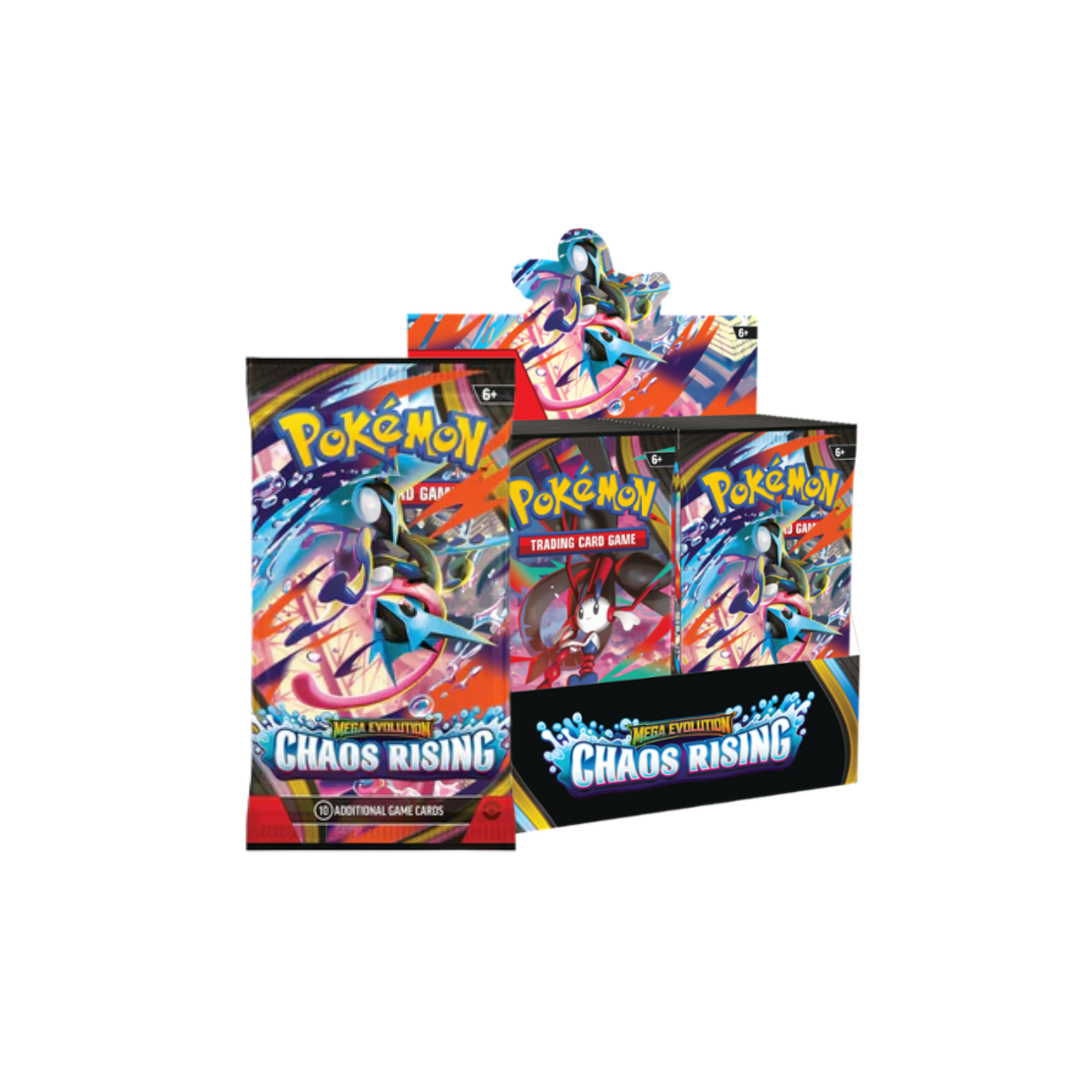 Pokemon TCG : Mega Evolution Chaos Rising ME04 Booster-Single Pack (Random)-The Pokémon Company International-Ace Cards & Collectibles