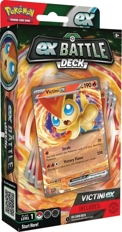 Pokémon TCG: (Miraidon EX/Victini EX) July Battle Deck