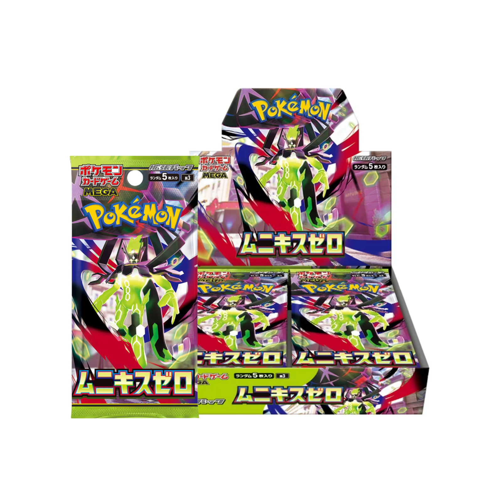 Pokemon TCG: Munikis Zero M3 Booster (Japanese)-Single Pack (Random)-The Pokémon Company International-Ace Cards & Collectibles