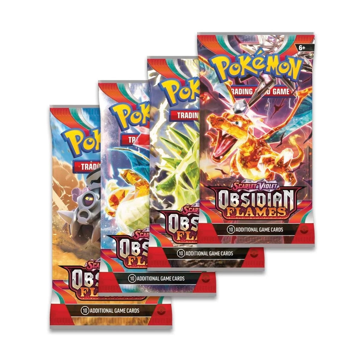 Pokemon TCG: Obsidian Flame SV03 Carton-Carton (6boxes)-The Pokémon Company International-Ace Cards &amp; Collectibles
