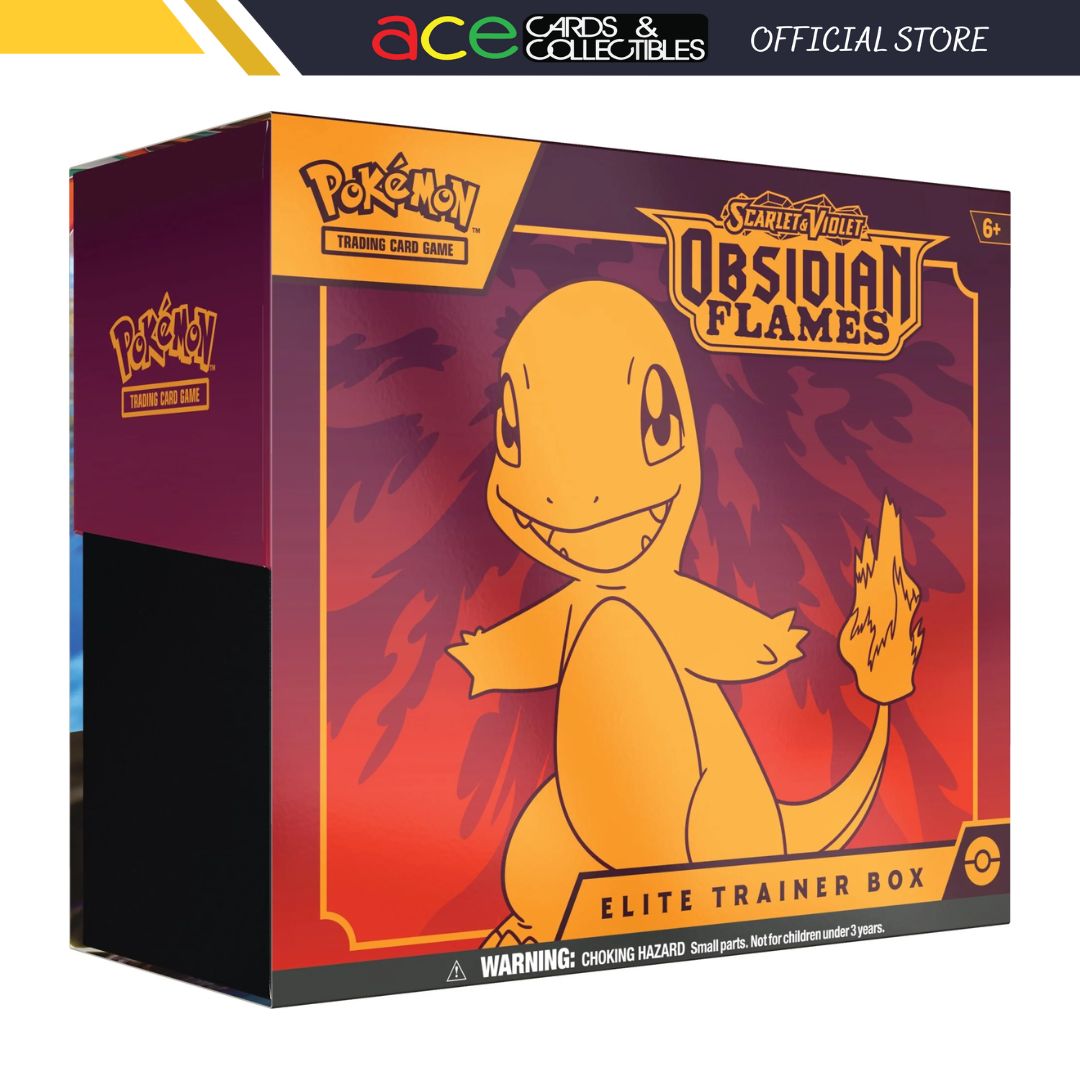 Pokemon TCG: Obsidian Flames SV03 Elite Trainer Box-The Pokémon Company International-Ace Cards & Collectibles