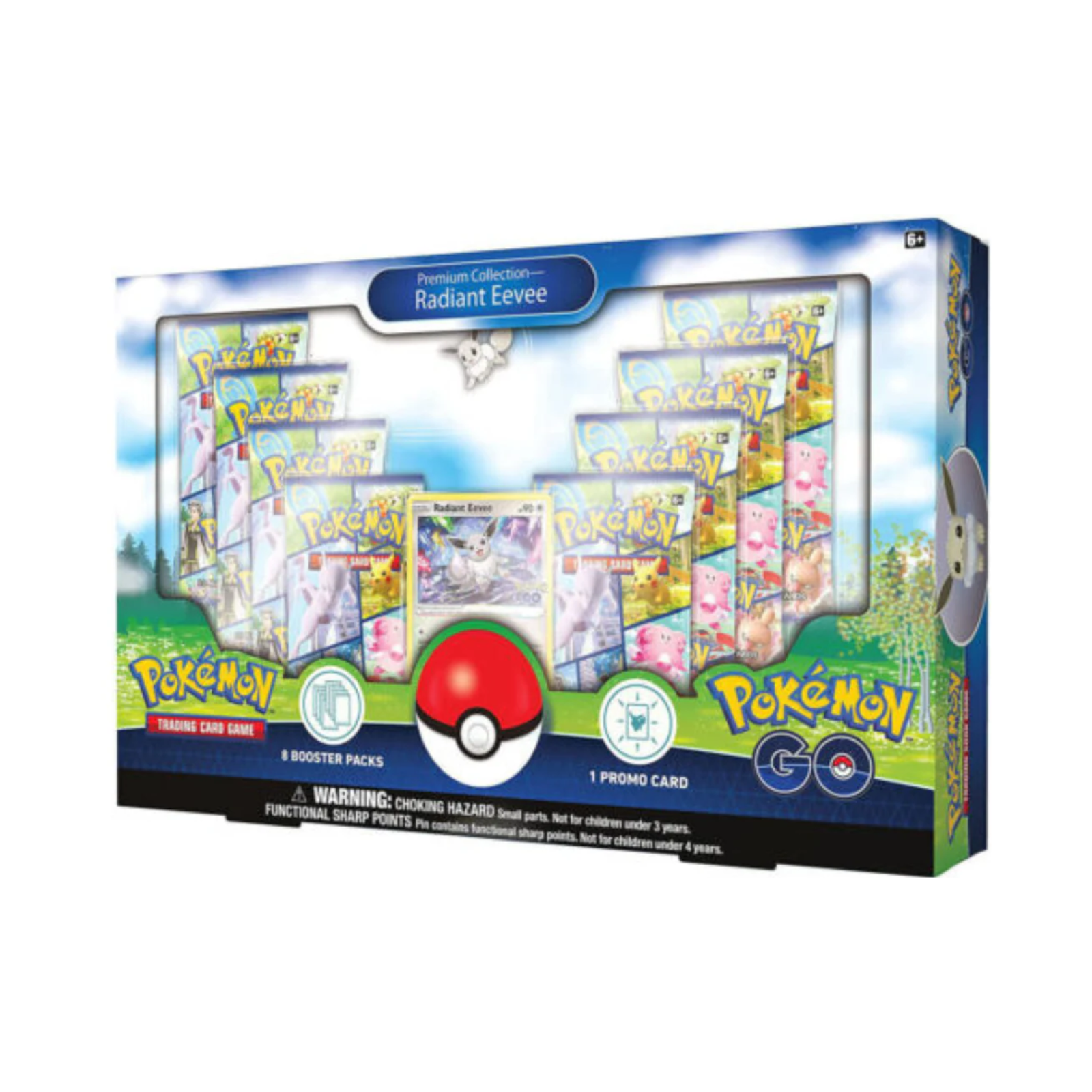 Pokemon TCG: Pokemon GO Premium Collection — Radiant Eevee-The Pokémon Company International-Ace Cards & Collectibles
