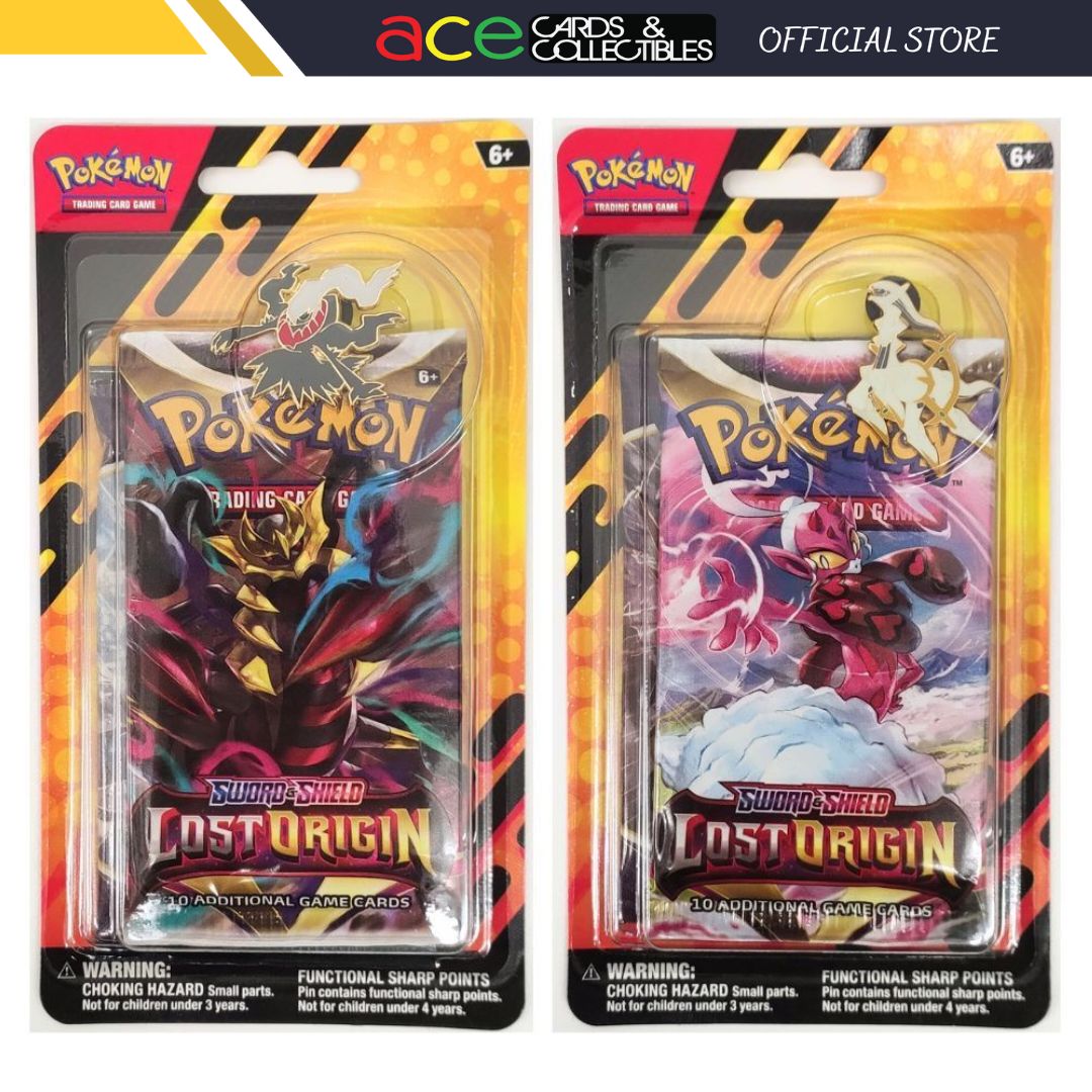 Pokemon TCG: SWSH 2 Packs Pin Blister Single Wide-Both-Design-The Pokémon Company International-Ace Cards &amp; Collectibles