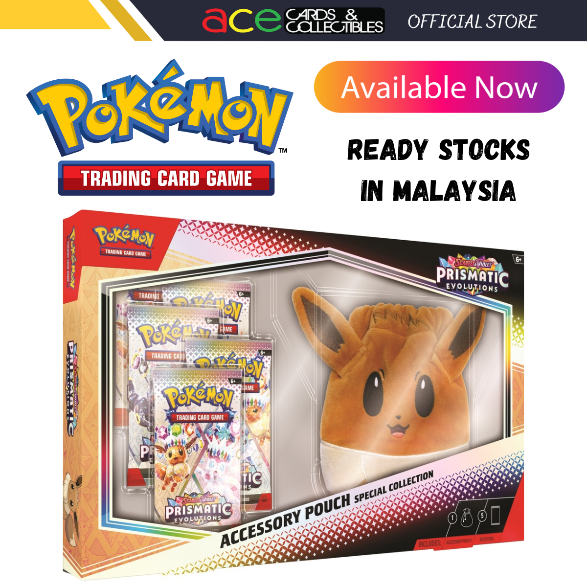 Pokemon TCG: Scarlet & Violet Accessory Pouch Collection SV8.5-The Pokémon Company International-Ace Cards & Collectibles