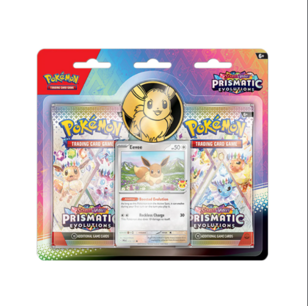 Pokémon TCG: Scarlet & Violet SV8.5 Prismatic Evolutions 2-Pack Blister (English)-The Pokémon Company International-Ace Cards & Collectibles
