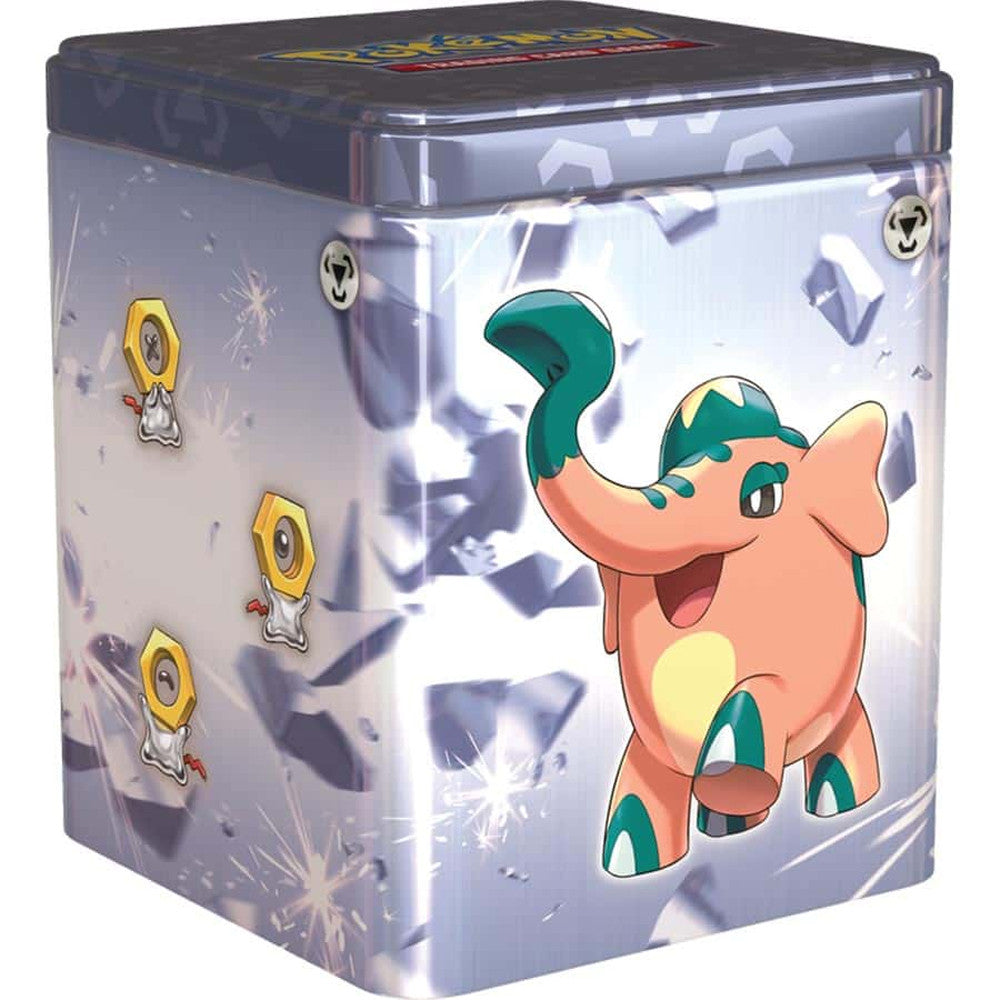 Pokemon TCG: Stacking Tin ( Psychic / Metal / Dragon )-Stacking Tin Metal-The Pokémon Company International-Ace Cards &amp; Collectibles