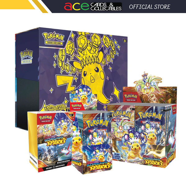 surging sparks booster box pack count Pokemon - Scarlet & Violet - Surging Sparks main image 0