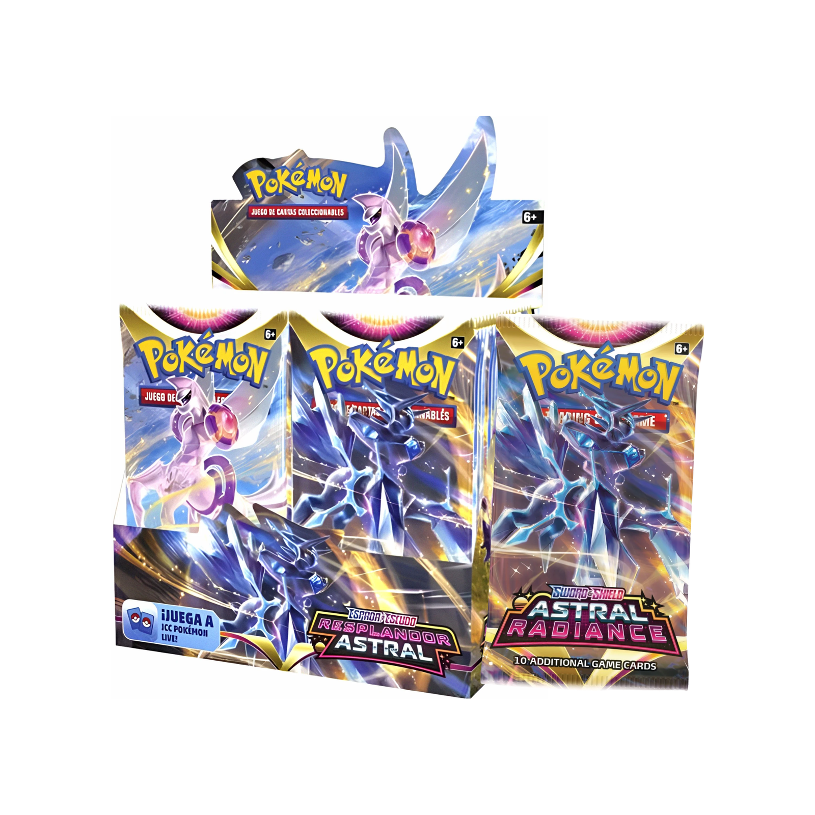 Pokemon TCG: Sword & Shield SS10 Astral Radiance Booster (Includes Acrylic Protector)-The Pokémon Company International-Ace Cards & Collectibles
