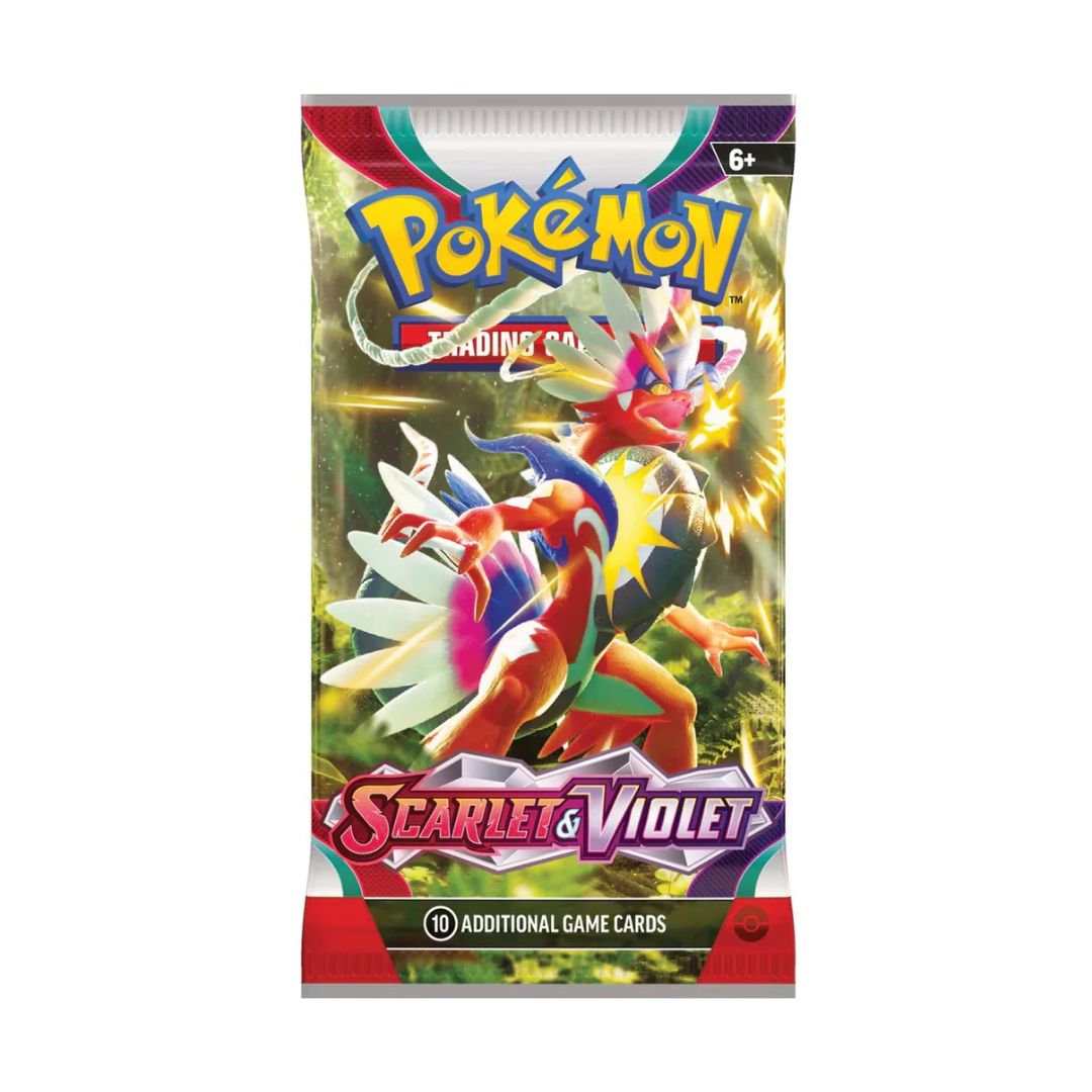Pokemon TCG: Sword &amp; Shield / Scarlet &amp; Violet - Booster Pack - [151 / SV01 / SV02 / SV03 /SV04 / SV4.5/ SV05/ SV06-Scarlet &amp; Violet Pack-The Pokémon Company International-Ace Cards &amp; Collectibles