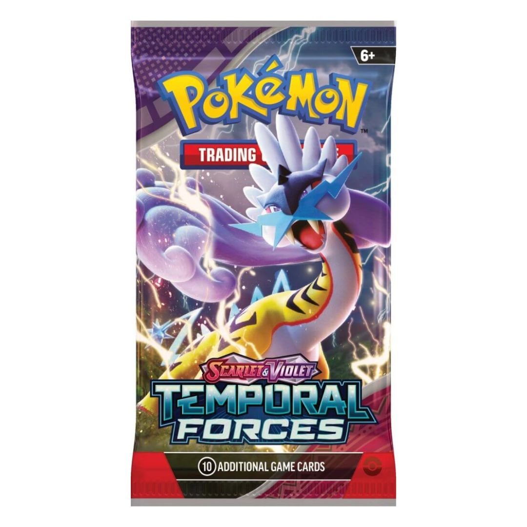 Pokemon TCG: Sword &amp; Shield / Scarlet &amp; Violet - Booster Pack - [151 / SV01 / SV02 / SV03 /SV04 / SV4.5/ SV05/ SV06-Temporal Forces Pack-The Pokémon Company International-Ace Cards &amp; Collectibles