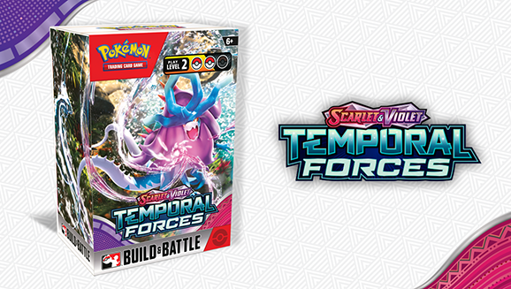 Pokemon TCG: Temporal Forces SV05 Build &amp; Battle Box-The Pokémon Company International-Ace Cards &amp; Collectibles