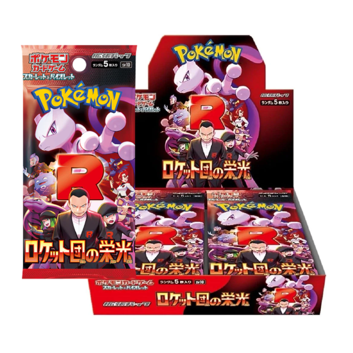 Pokemon TCG: The Glory of Team Rocket Booster SV10 (Japanese)-Single Pack (Random)-The Pokémon Company International-Ace Cards & Collectibles