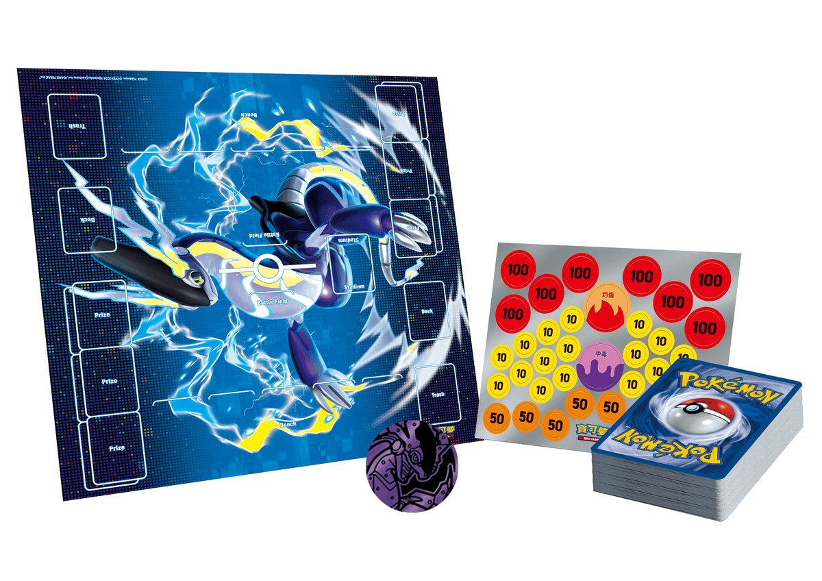 Pokemon TCG 朱 &amp; 紫 Starter Deck [古代故勒顿ex, 未來密勒頓ex] (Traditional Chinese)-古代故勒顿ex-The Pokémon Company International-Ace Cards &amp; Collectibles