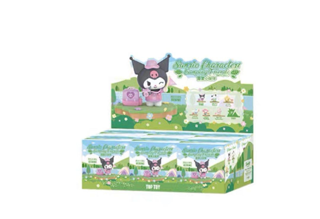 Top Toy x Sanrio Characters Camping Friends Series-Display Box (6pcs)-TopToy-Ace Cards &amp; Collectibles
